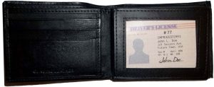 2 Men's Soft Leather Wallet 9 Card Holder 3 ID windows Billfold Brand New Wallet - Image 4
