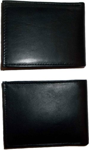 2 Men's Soft Leather Wallet 9 Card Holder 3 ID windows Billfold Brand New Wallet - Image 7