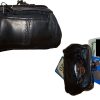 2 New Ladies 2 Sided 2 Pockets Leather Change Purse Coin purse zip coin purse bn