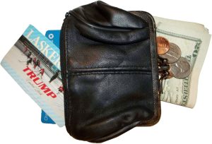 2 New Ladies 2 Sided 2 Pockets Leather Change Purse Coin purse zip coin purse bn - Image 7