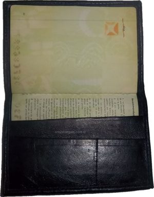 3 New USA Leather passport case wallet credit ATM card case ID holder BN - Image 4