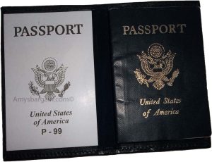 3 New USA Leather passport case wallet credit ATM card case ID holder BN - Image 10