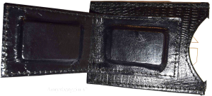 Black Lizard skin printed leather money clip unbranded money Clip New Lot of 3 - Image 8