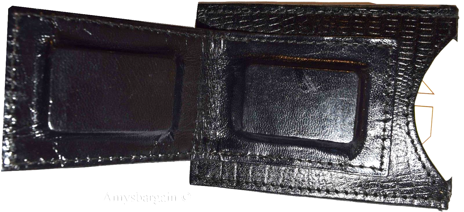 Black Lizard skin printed leather money clip unbranded money Clip New Lot of 3 - Image 10