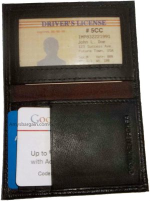 Business card Credit Card ID card picture Holder 4 Card slots and ID brand new - Image 3