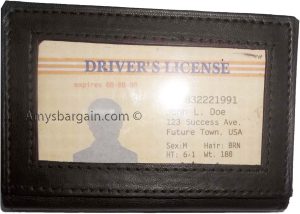 Business card Credit Card ID card picture Holder 4 Card slots and ID brand new - Image 5