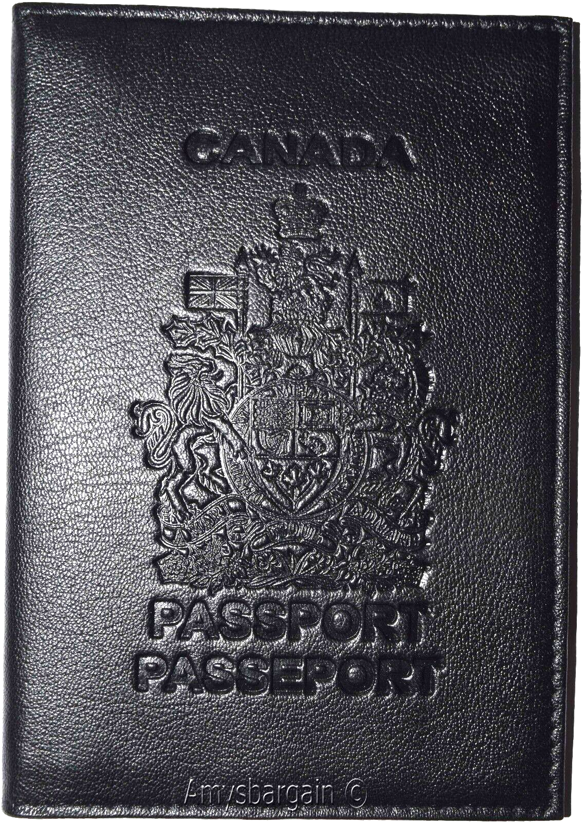 Canadian Leather passport cover. Wallet. Canada Passport case. Passport holder - Image 3