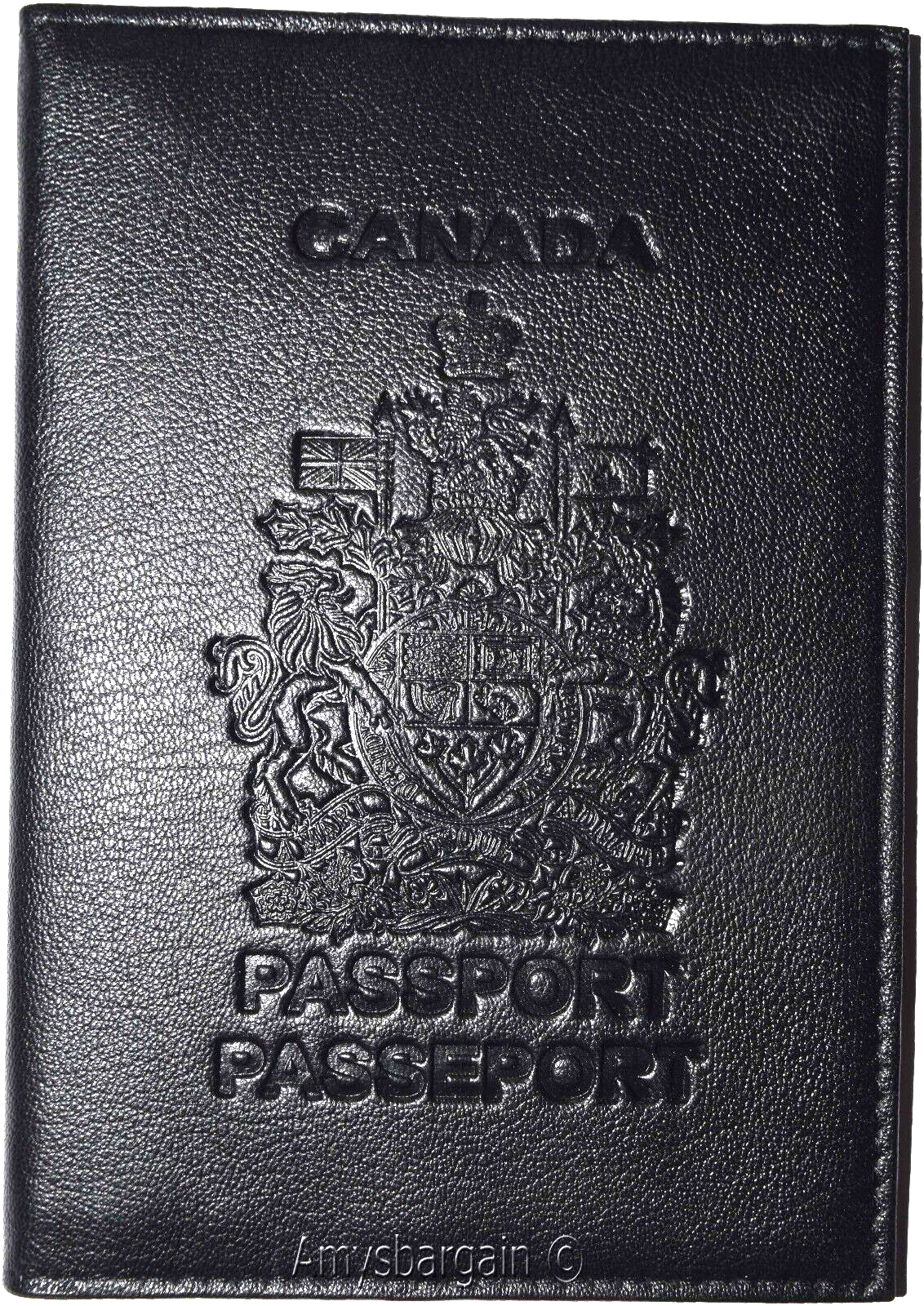 Canadian Leather passport cover. Wallet. Canada Passport case. Passport holder - Image 5