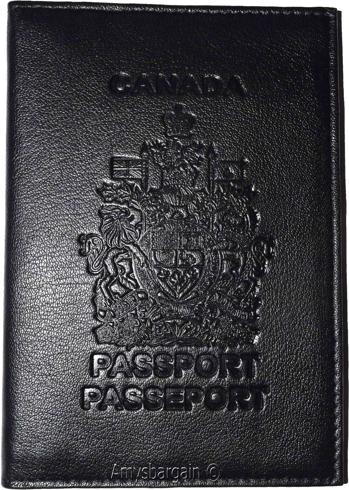 Canadian Leather passport cover. Wallet. Canada Passport case. Passport holder - Image 10