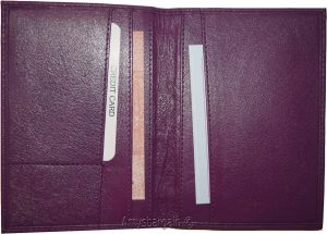 Canadian leather passport cover wallet Canada passport case. passport new - Image 3