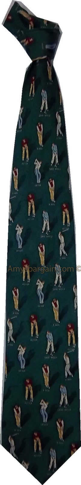 Cutter and Buck Men's tie designer man's silk tie neck wear made in USA new - Image 4