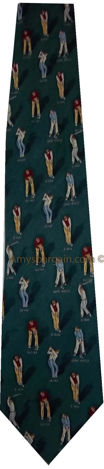 Cutter and Buck Men's tie designer man's silk tie neck wear made in USA new - Image 5