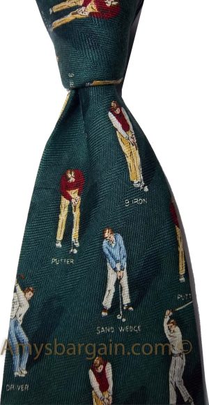 Cutter and Buck Men's tie designer man's silk tie neck wear made in USA new - Image 8