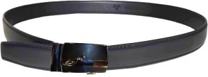 Genuine leather men's ratchet belt men’s casual adjustable automatic buckle 50” - Image 4