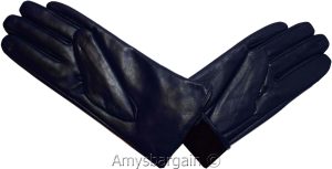 Leather gloves Genuine leather women’s Blue winter gloves S, M, L and XL Br New* - Image 5