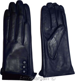 Leather gloves Genuine leather women’s Blue winter gloves S, M, L and XL Br New* - Image 10