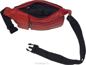 Leather waist pouch. waist bag, leather bag, Fanny pack, Waist 35 to 50 inches - Image 6