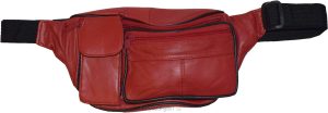 Leather waist pouch. waist bag, leather bag, Fanny pack, Waist 35 to 50 inches - Image 10