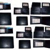 Lo of 12 Man's bifold Leather Wallet genuine leather 12 card 2 IDs billfold new