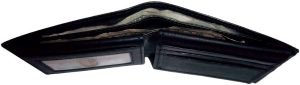 Lo of 12 Man's bifold Leather Wallet genuine leather 12 card 2 IDs billfold new - Image 8