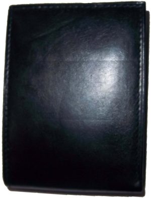 Lo of 12 Man's bifold Leather Wallet genuine leather 12 card 2 IDs billfold new - Image 9