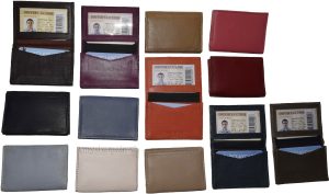 Lot of 12 Leather case fits 40 Business Cards. Credit Card ID Holder card case - Image 8