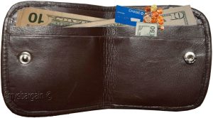 Lot of 12 women’s leather wallet brown change purse coin wallet brand new - Image 3