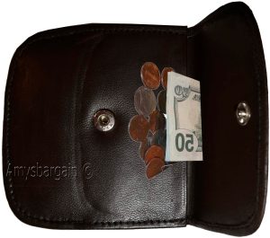 Lot of 12 women’s leather wallet brown change purse coin wallet brand new - Image 4
