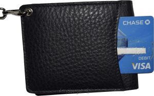 Lot of 2. Biker's Chain wallet. Leather Bifold Motorcycle Trucker Biker wallet - Image 7
