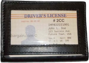 Lot of 2 Leather business card credit card case ID ATM wallet Card carrier BNWT - Image 3