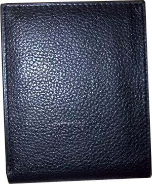 Lot of 2 Man’s Wallet Natural Grain 6 Card Slots 2 bill pocket Black+ Brown new - Image 7