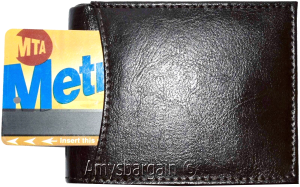 Lot of 2 Men's wallet Billfold Leather Wallet 9 card Black leather wallet in box - Image 3