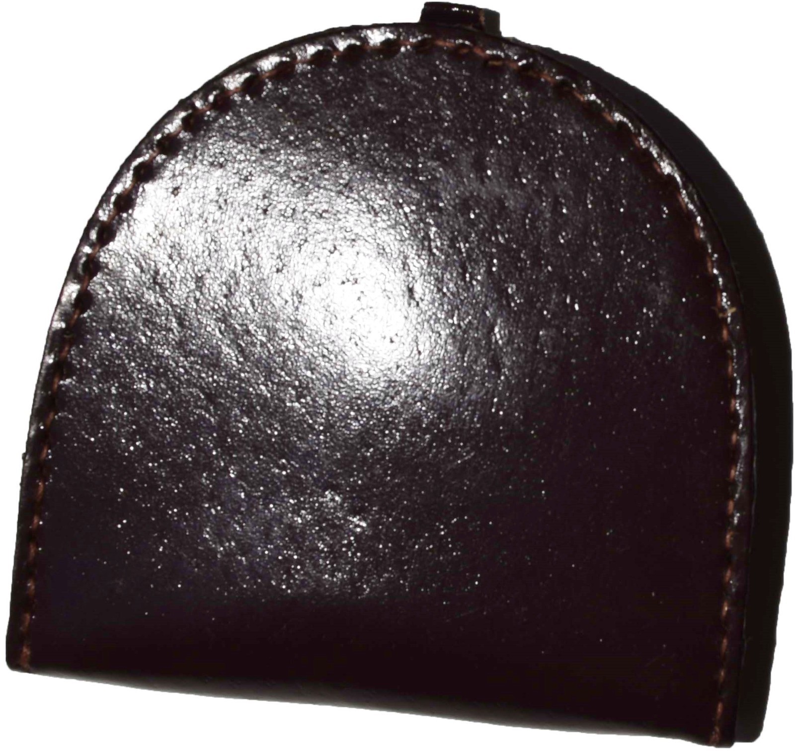 Lot of 2 New Burgundy Leather change purse Coin case Coin holder change case - Image 11