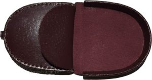 Lot of 2 New Burgundy Leather change purse Coin case Coin holder change case - Image 12