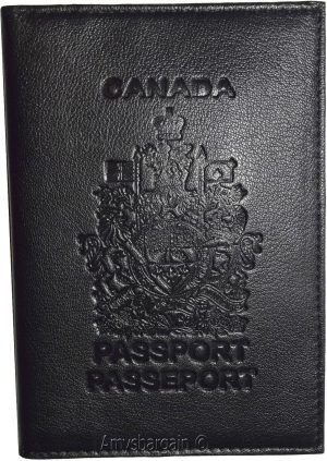 Lot of 2. New Canadian Leather passport cover. Wallet. Canada Passport case. BN - Image 12