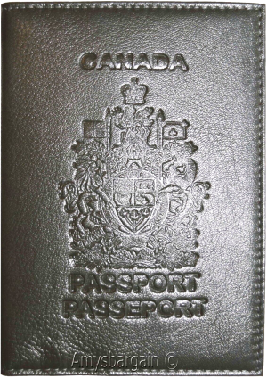 Lot of 2. New Canadian Leather passport cover. Wallet. Canada Passport case. BN - Image 3