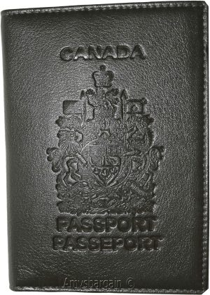 Lot of 2. New Canadian Leather passport cover. Wallet. Canada Passport case. BN - Image 7