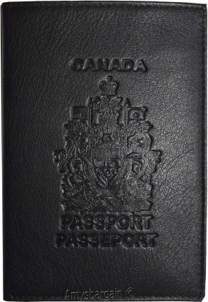 Lot of 2. New Lamb skin Canadian Leather passport cover wallet cards IDs case BN - Image 4