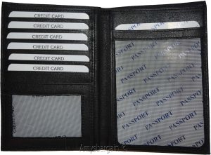 Lot of 2. New Lamb skin Canadian Leather passport cover wallet cards IDs case BN - Image 6