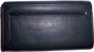 Lot of 2 New Woman's Leather checkbook wallet 6 Credit card 7 Bill pockets BNWT - Image 10
