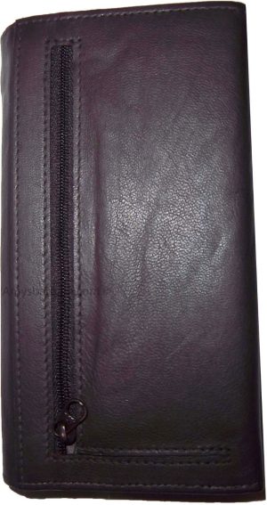Lot of 2 New Woman's Leather checkbook wallet 6 Credit card 7 Bill pockets new - Image 11