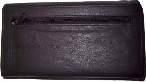 Lot of 2 New Woman's Leather checkbook wallet 6 Credit card 7 Bill pockets new - Image 12