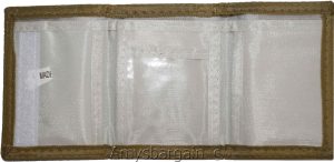 Lot of 2 New men's Trifold wallet open billfold wallet 3 pocket man's wallet - Image 5