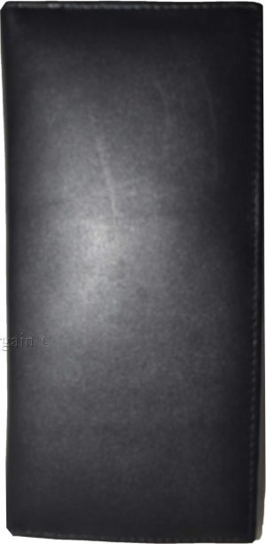 Lot of 2 Women/Men's Leather Checkbook Wallet Black Unbranded wallet card case - Image 11
