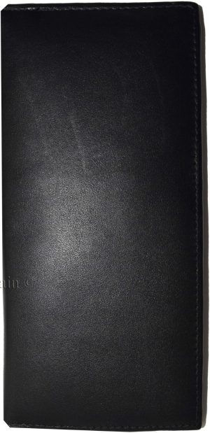 Lot of 2 Women/Men's Leather Checkbook Wallet Black Unbranded wallet card case - Image 3