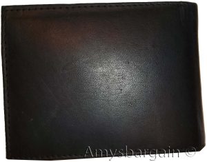 Lot of 3. Man's Wallet. Bi fold Leather Wallet 12 Credit Cards 2 IDs Suede lined - Image 12