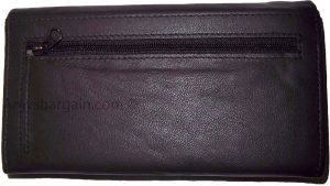 Lot of 3 Woman's Leather checkbook wallet 6 Credit card ID 7 Bill pockets BR New - Image 8