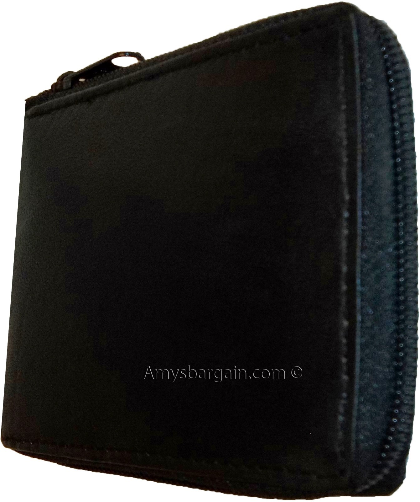 Lot of 3 Zip around Leather Wallets 12 Credit ATM Card ID Holder 2 Bifold br new - Image 3