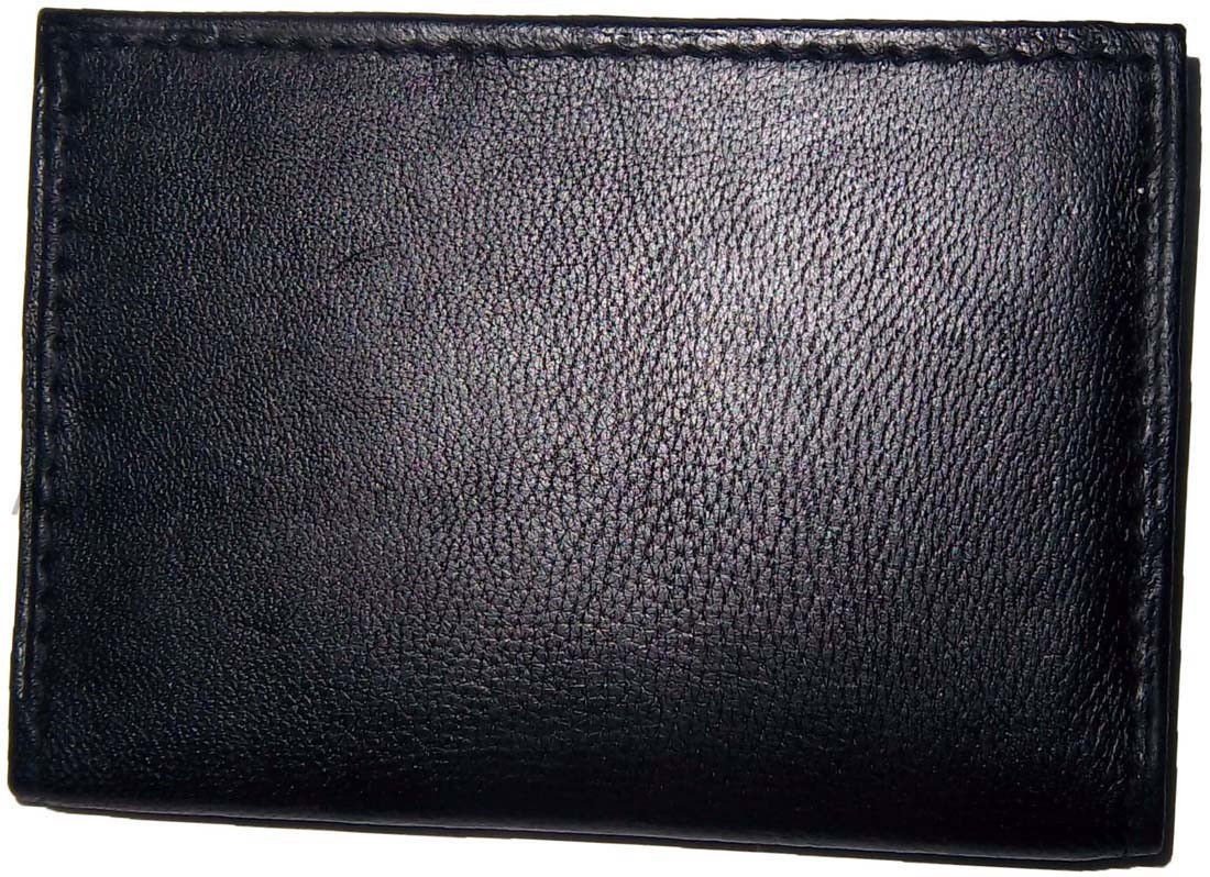 Lot of 4 Leather case fits 40 Business Cards. Credit Card ID Holder card case - Image 10