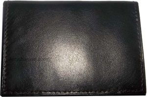 Lot of 4 Leather case fits 40 Business Cards. Credit Card ID Holder card case - Image 5